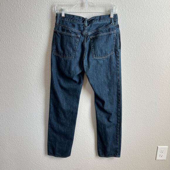 Gap Straight Fit Low Rise Jeans Men's 29x32 Dark Wash Cotton - Picture 3 of 7